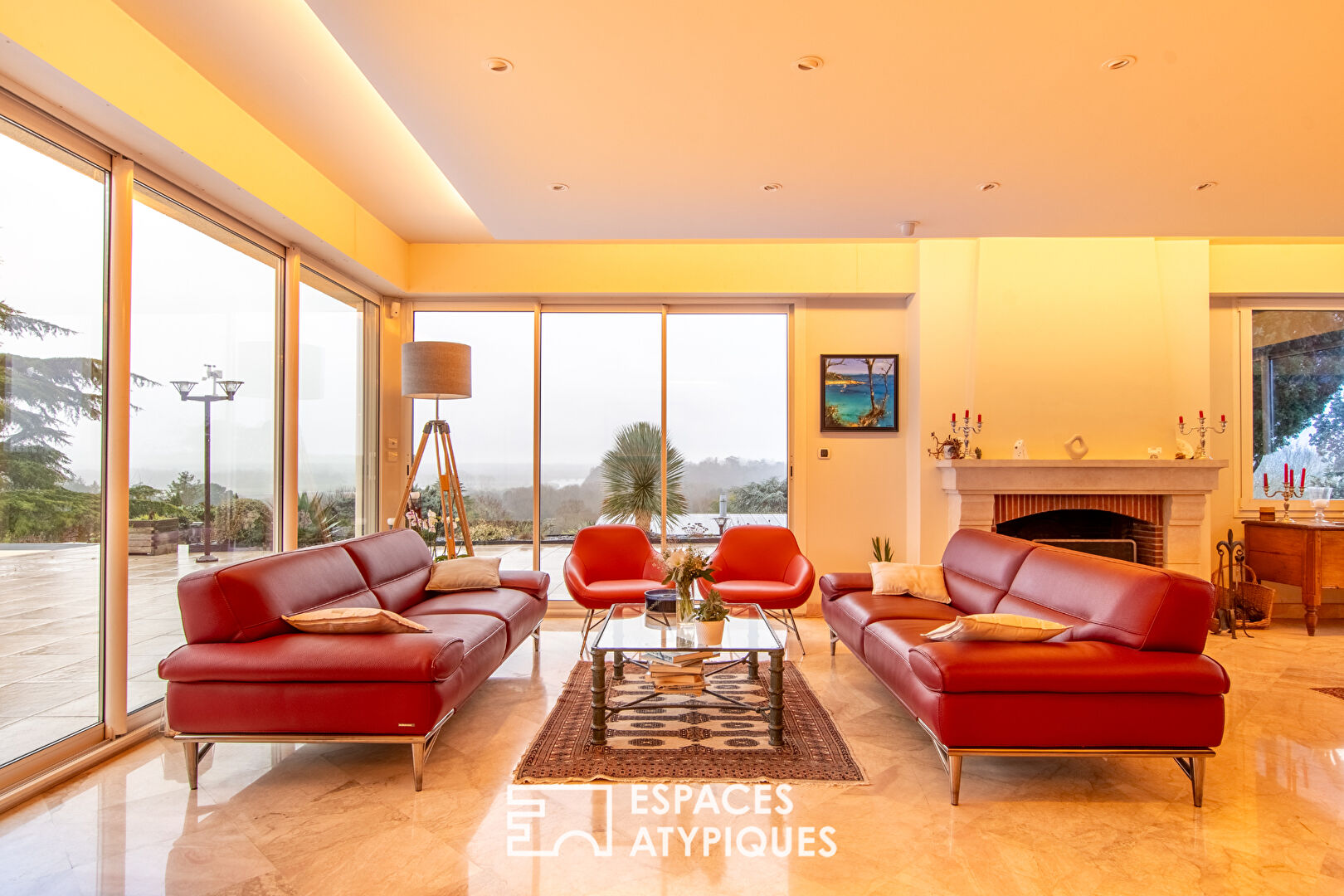 Maison d&rsquo;architecte à la vue imprenable