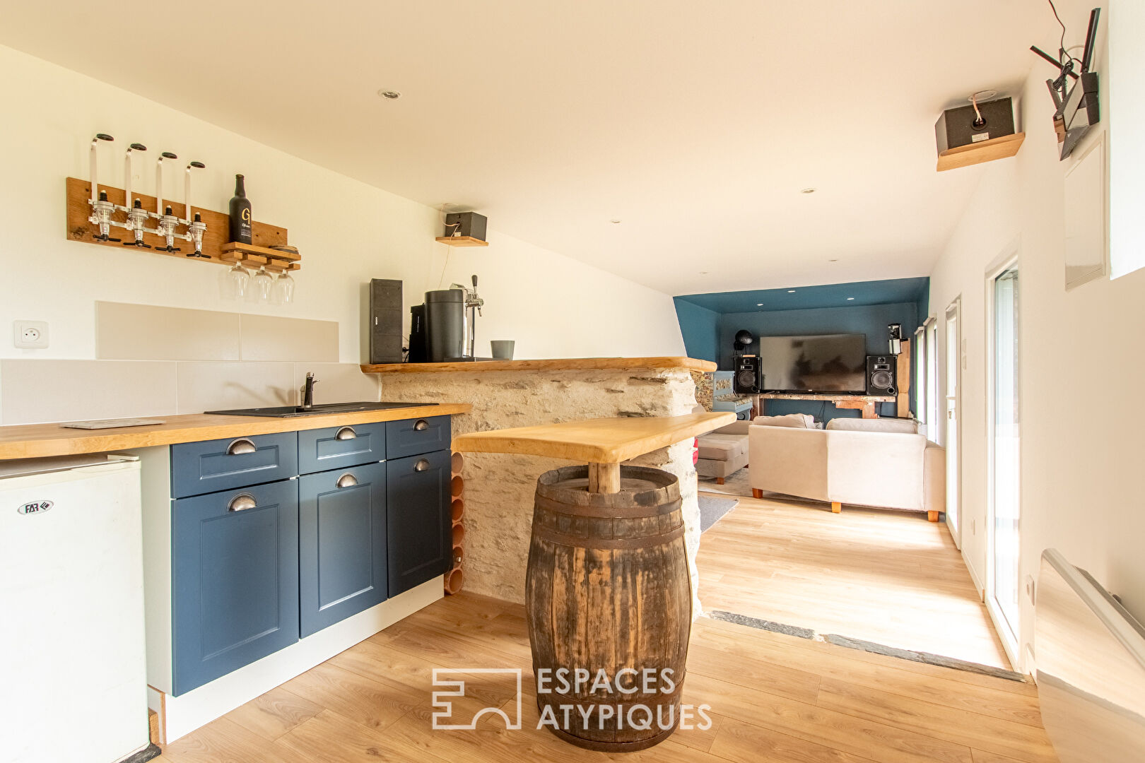 Maison de campagne dans un cadre bucolique