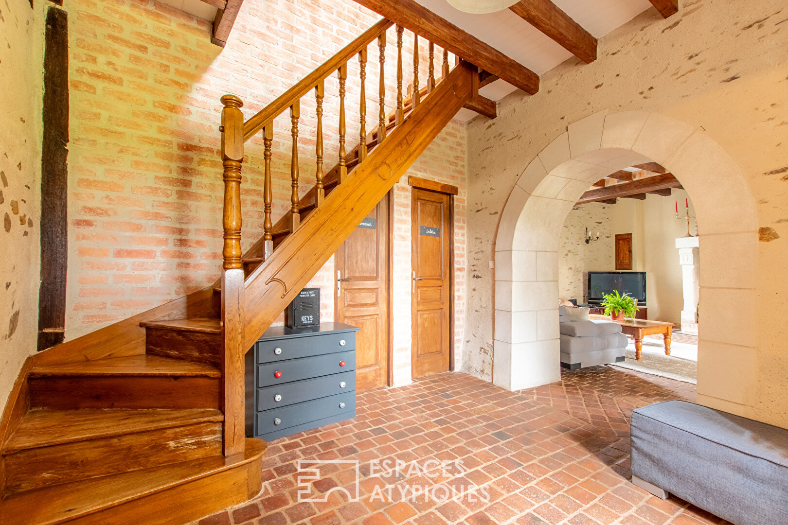 Maison de campagne dans un cadre bucolique