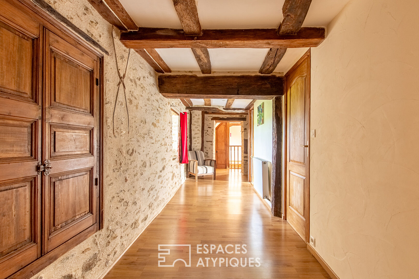 Maison de campagne dans un cadre bucolique