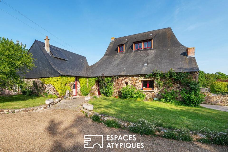 Maison familiale  de caractère , avec vue et vaste jardin