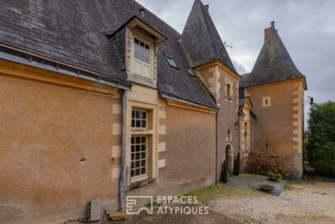 Logis 17ème dans un cadre bucolique