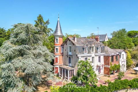 The elegance of a holiday home on the banks of the Loire