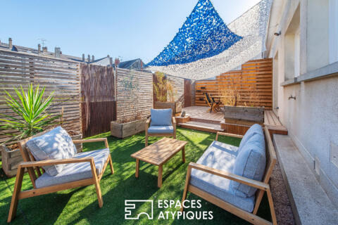 Appartement centre-ville avec terrasse