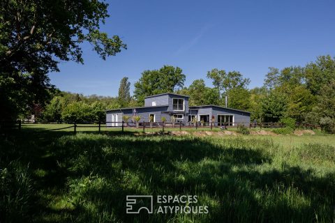 Maison d’architecte dans un écrin de verdure