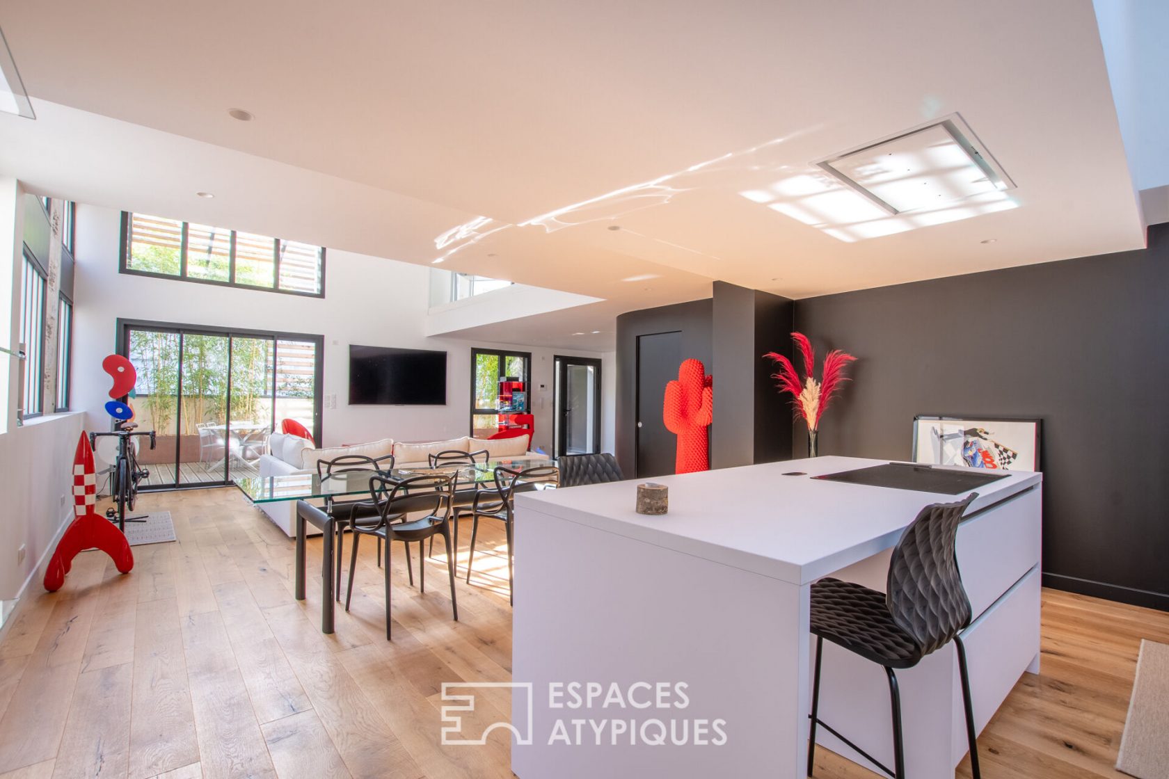 Magnifique Loft en coeur de ville avec terrasse