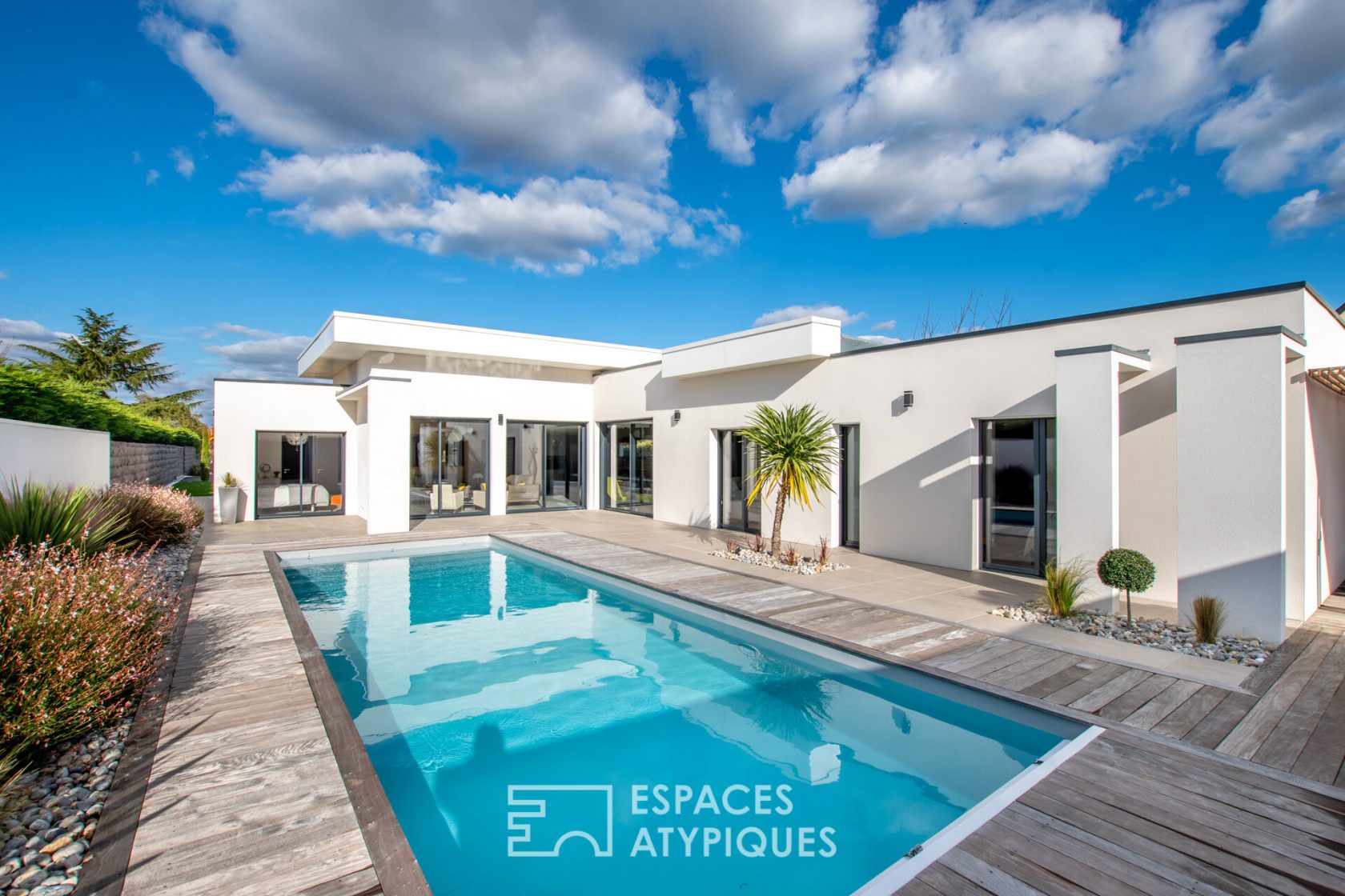 Maison d’architecte de plain-pied à Juigné-sur-Loire