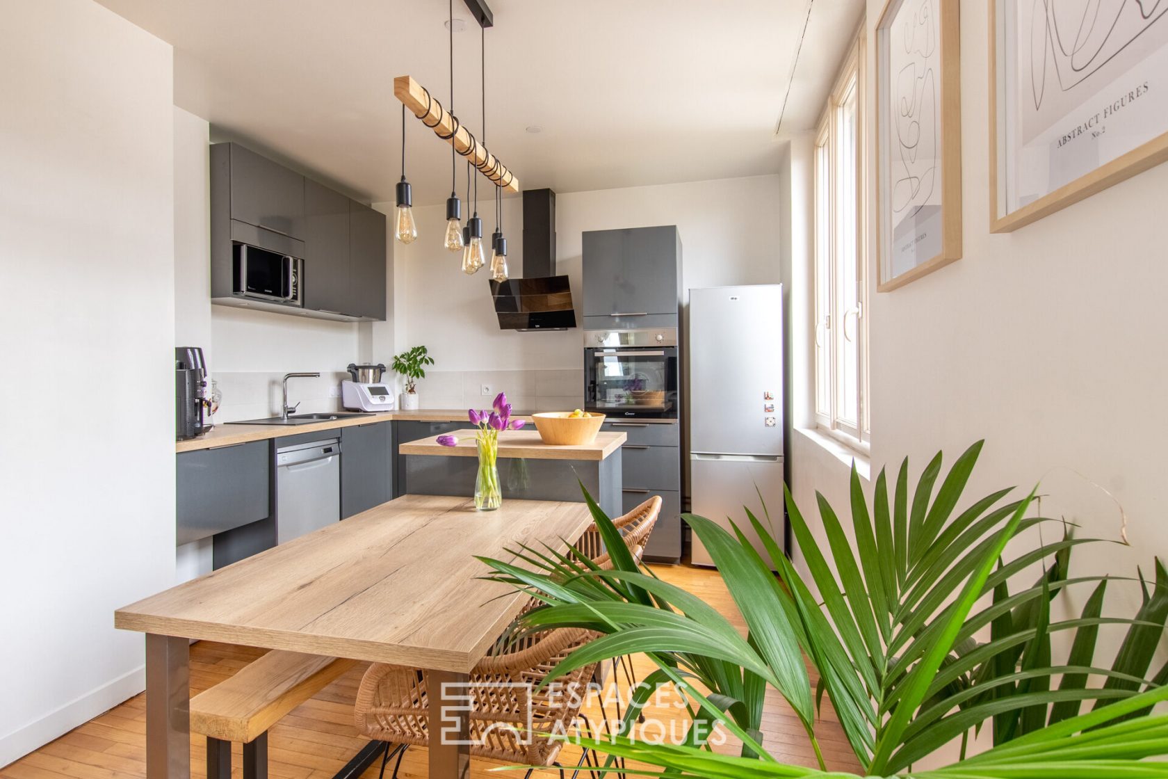 Appartement et studio avec jardin dans le centre d’Angers