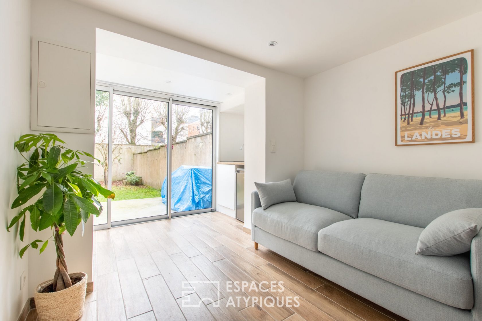 Appartement et studio avec jardin dans le centre d’Angers