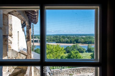 Maison semi-troglodyte à la vue exceptionnelle