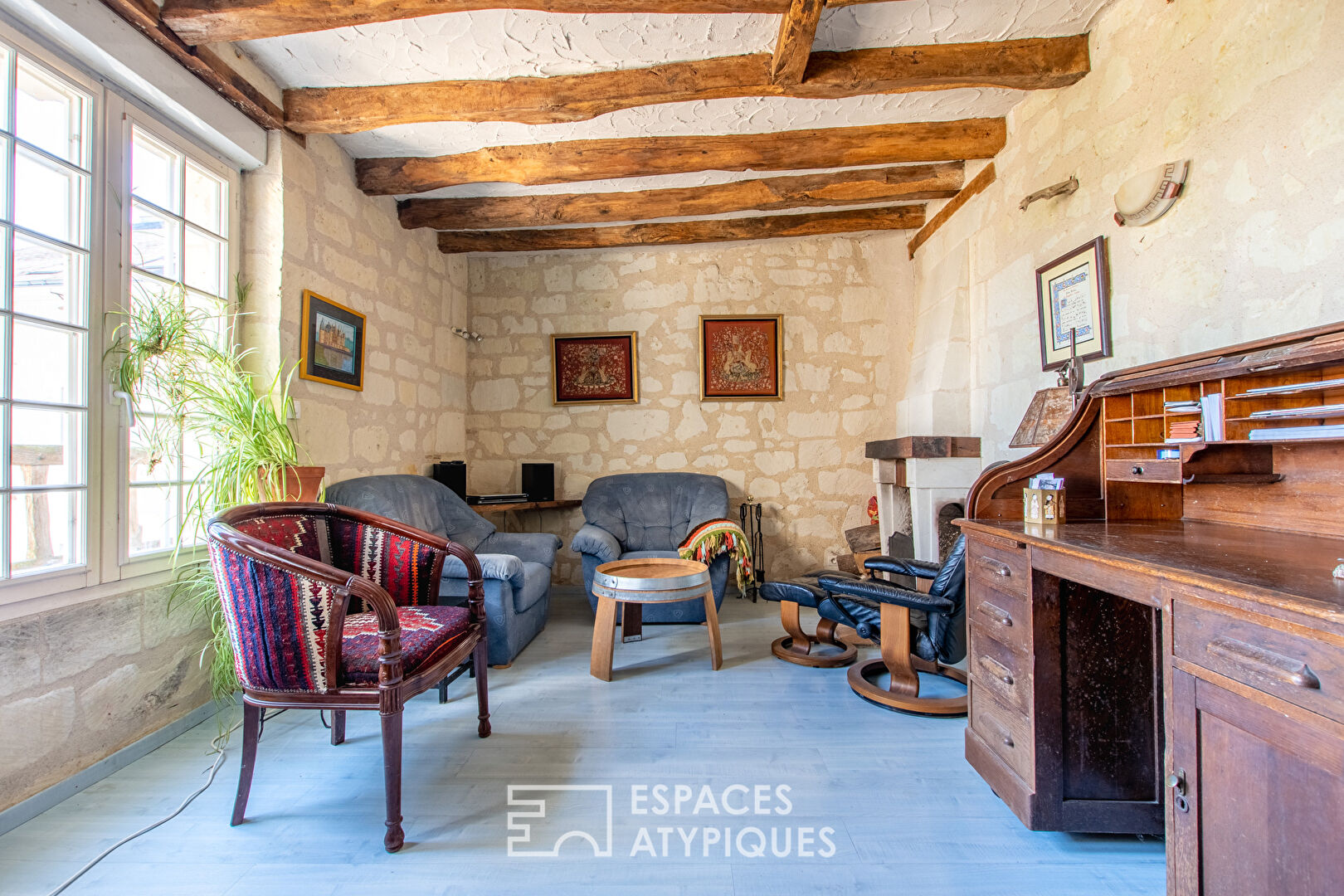 Maison semi-troglodyte à la vue exceptionnelle