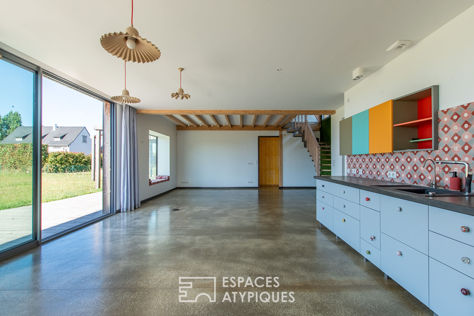Maison d’architecte au cadre bucolique