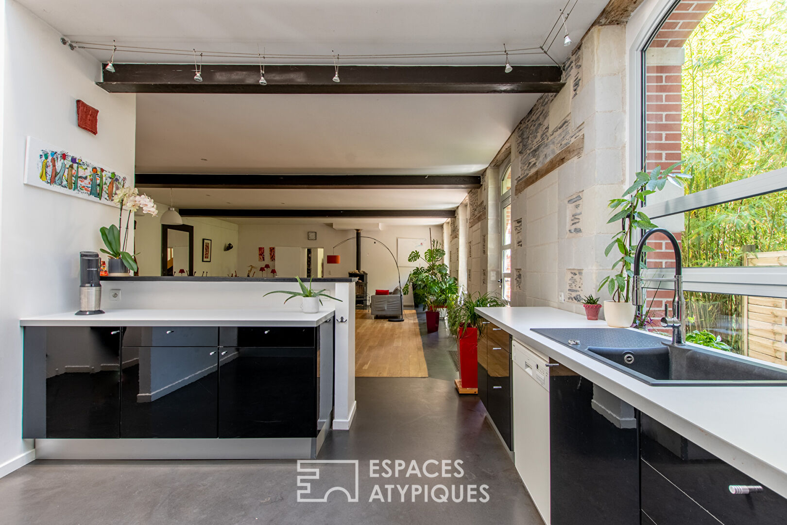 Ensemble Immobilier : loft rénové et ses locatifs