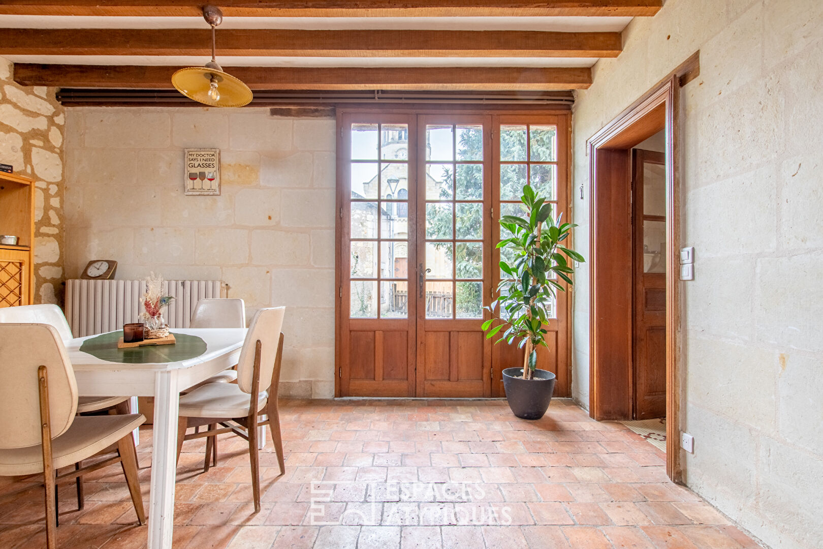 Maison authentique dans une ancienne église