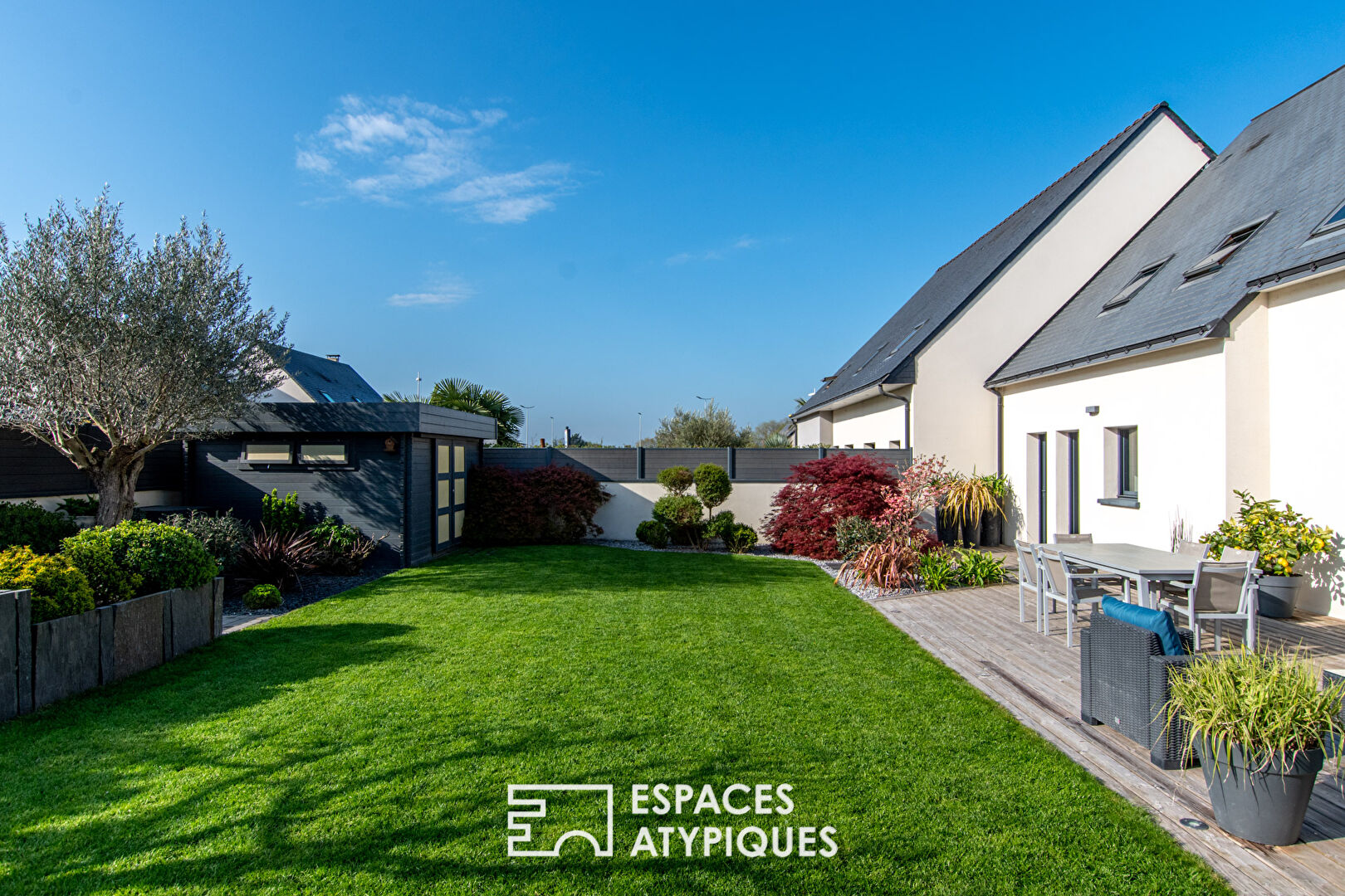 Lumineuse maison avec jardin aux portes d’Angers