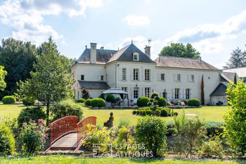 18th-19th century manor house in a bucolic setting