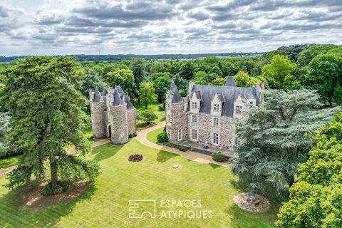 L’exceptionnel Château de Mollière à Beaucouzé