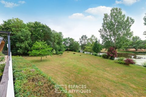 Maison d’architecte rénovée et son havre de paix