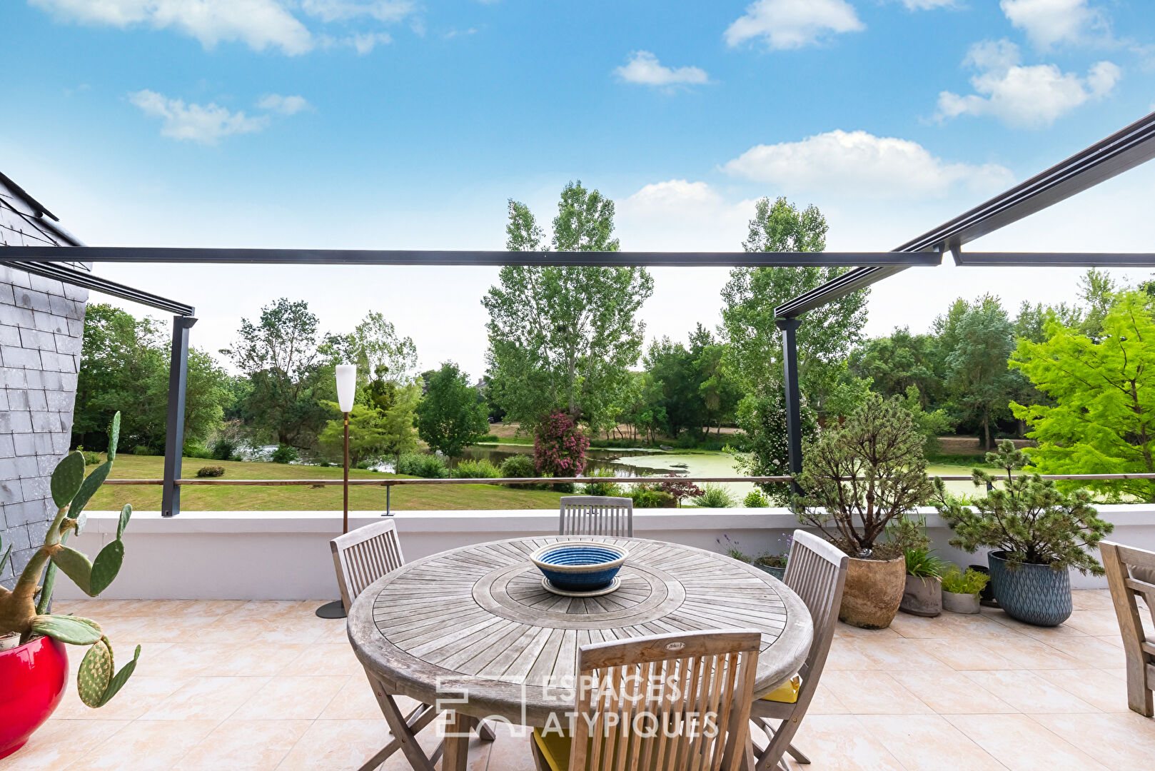 Renovated architect’s house and its haven of peace