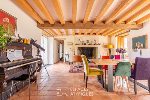 Renovated farmhouse and swimming pool