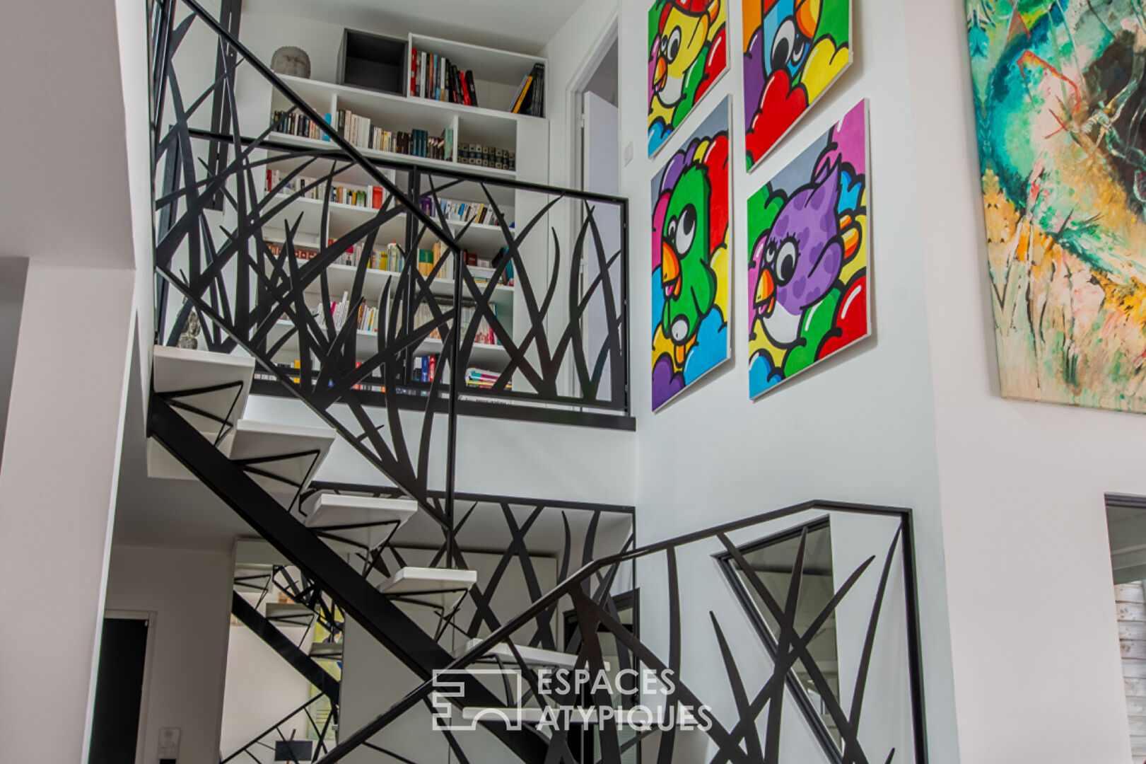 Loft lumineux avec piscine et son locatif