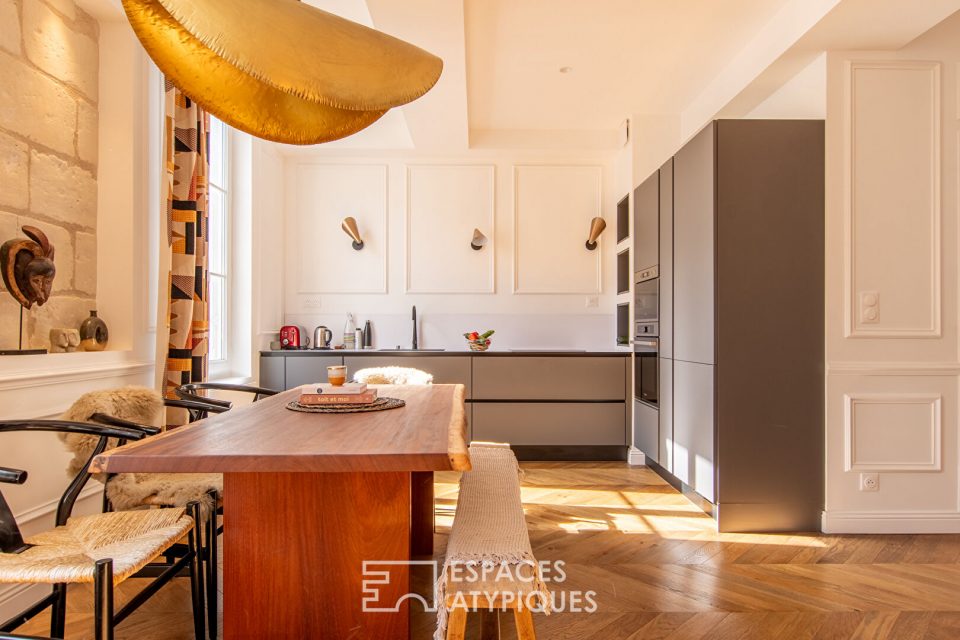 Appartement à la rénovation d'exception au coeur de la Doutre