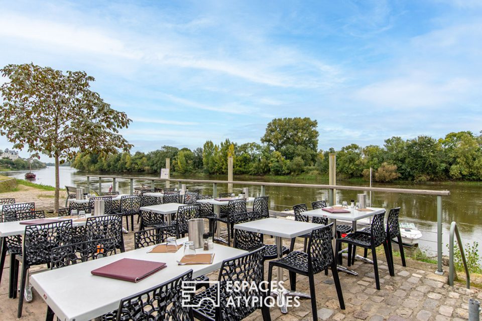 Restaurant avec vue imprenable sur la Loire