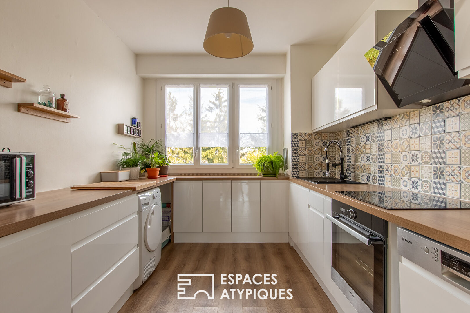 Appartement lumineux dans son écrin de verdure