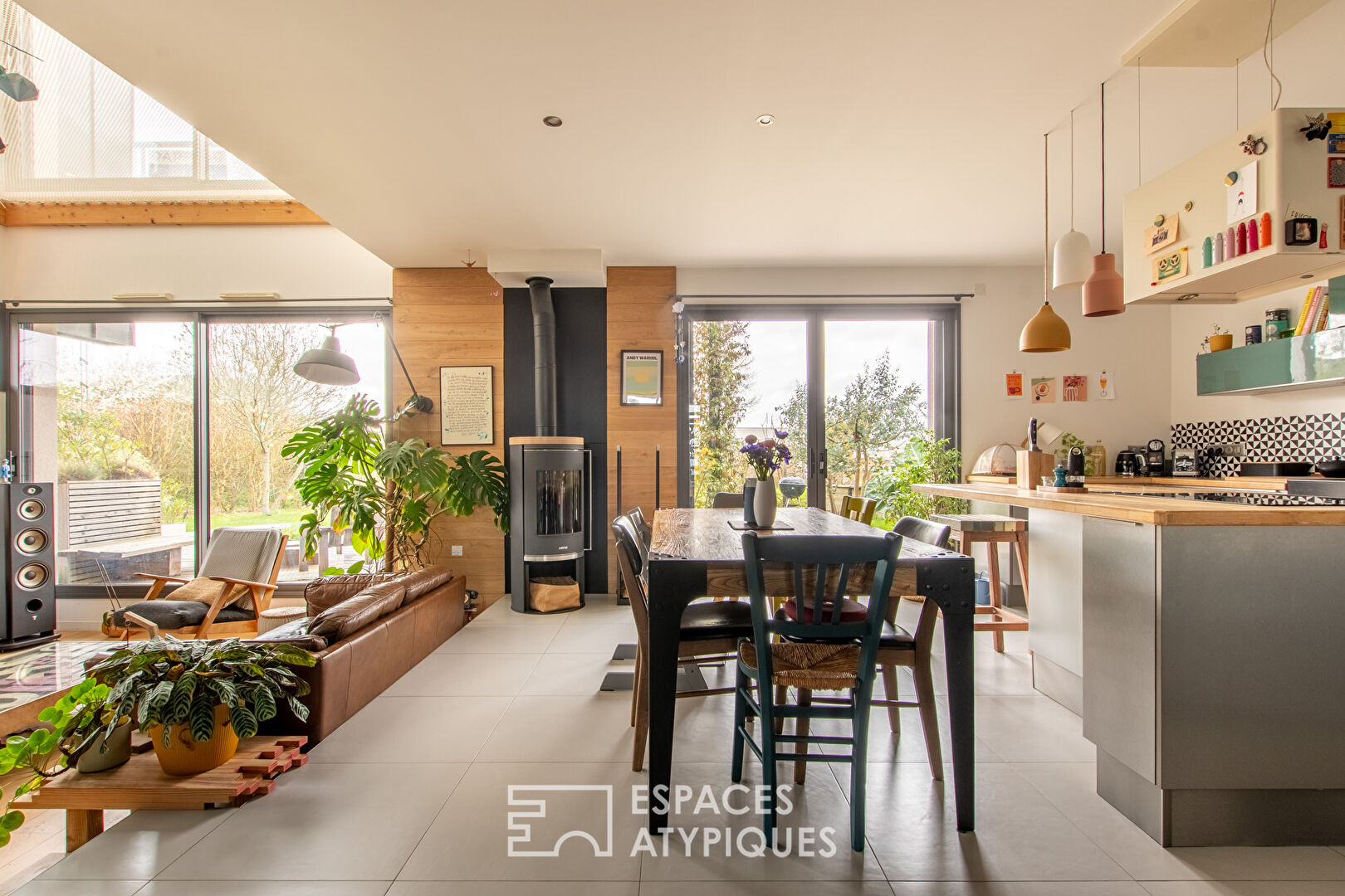 Maison contemporaine au coeur d’un éco-quartier