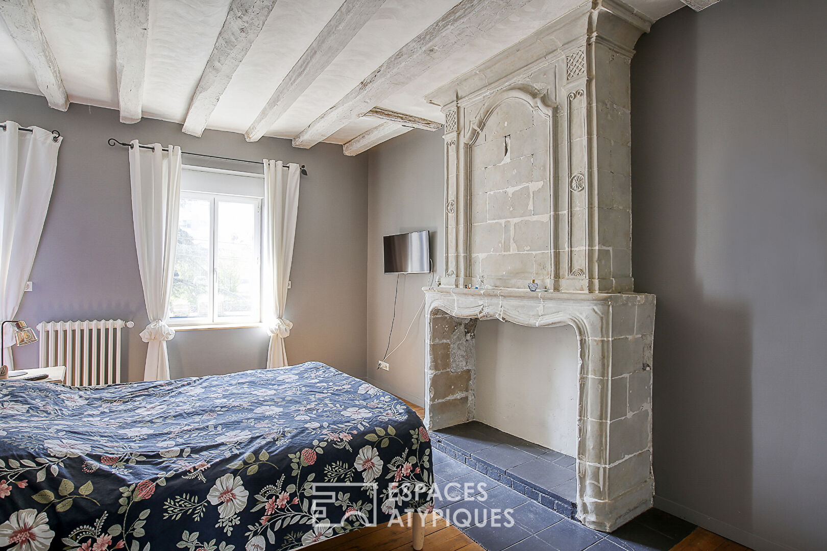 Entre ciel et Loire, élégante maison de marinier rénovée