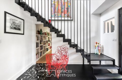 Maison singulière au mode de vie privilégié