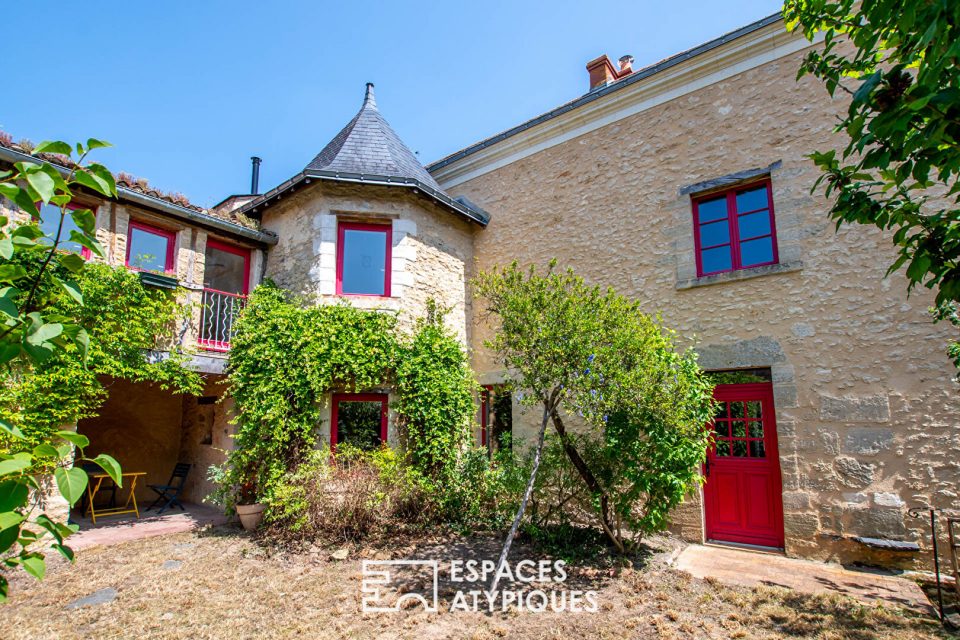Entre vignes et rivière, une maison de caractère au charme confidentiel