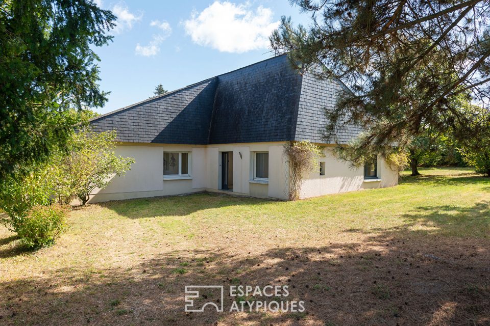 Belle maison d'architecte des années 70