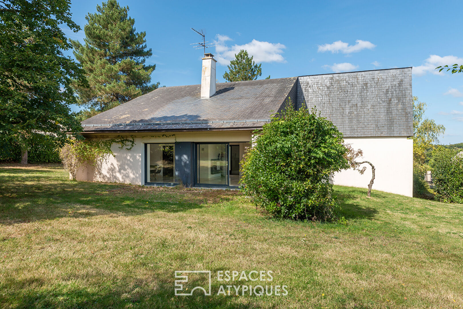 Belle maison d’architecte des années 70