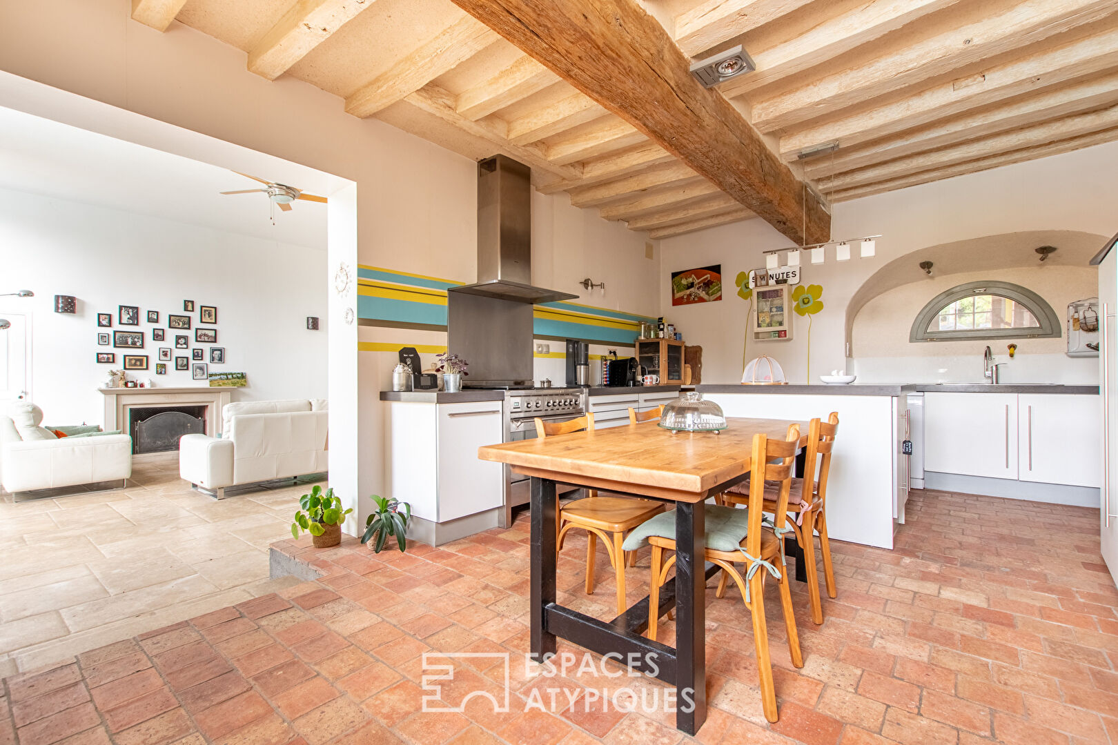 Magnifique maison de bourg avec piscine à Loire-Authion