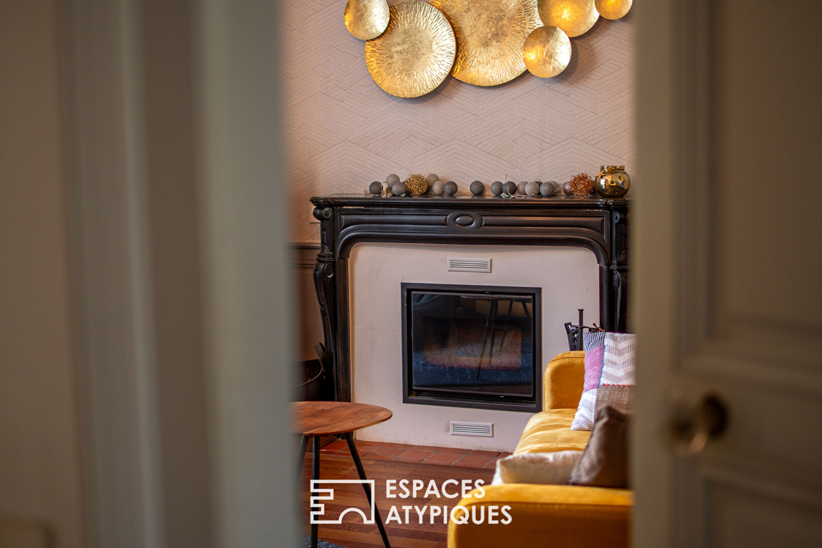 Bourgeois in the town center of Chalonnes sur Loire