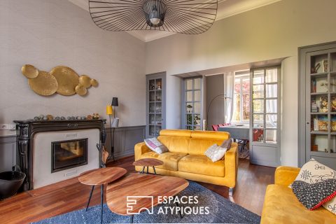 Bourgeois in the town center of Chalonnes sur Loire