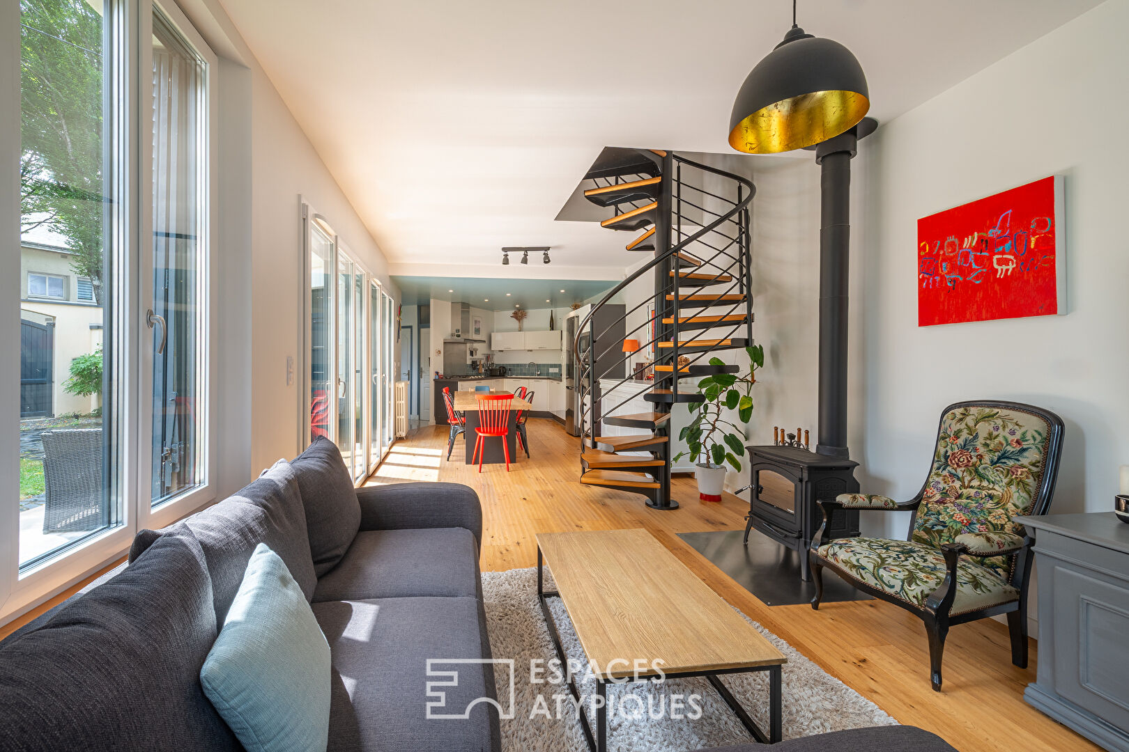 Elégante maison La Fayette avec jardin intime et garage
