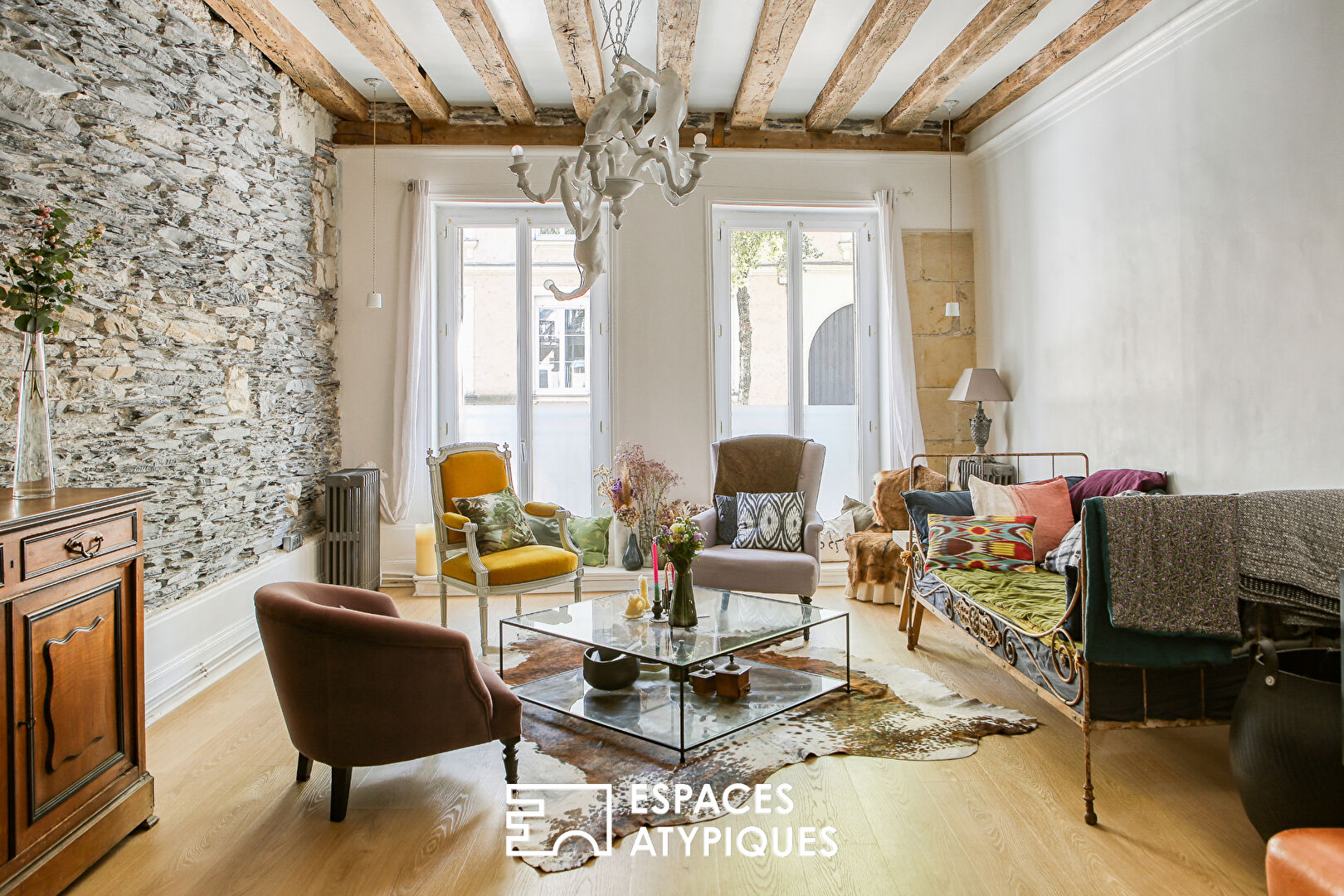 L’élégance d’un appartement, l’âme d’une maison en plein coeur d’Angers