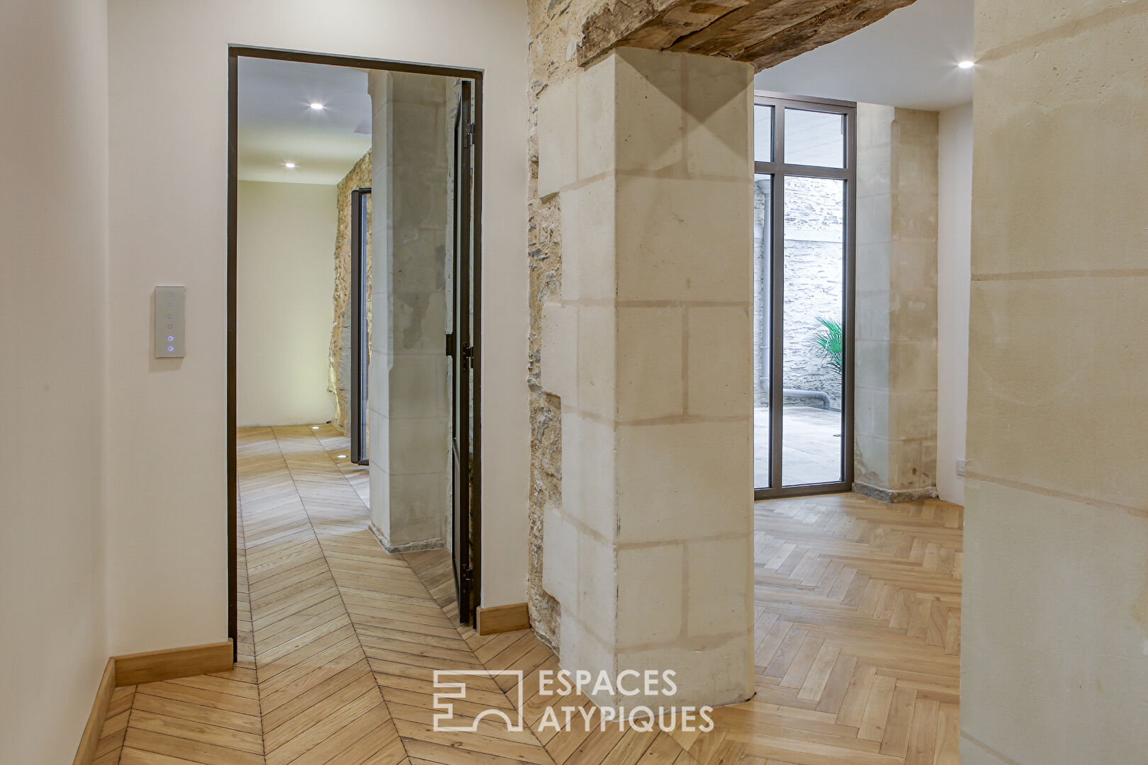 Appartement luxueux aux airs de loft, caché au coeur d’Angers