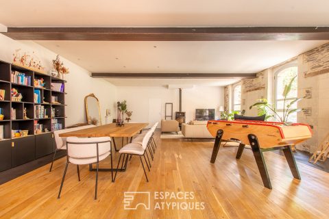 Loft Triplex avec Jardin et Stationnement