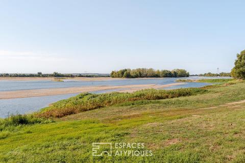 Charming house with Loire River view