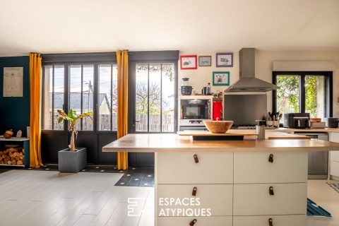 Maison atypique et familiale au coeur de Chalonnes sur Loire