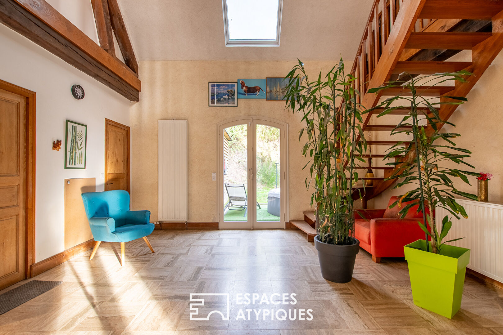 A property with character, combining space and privacy