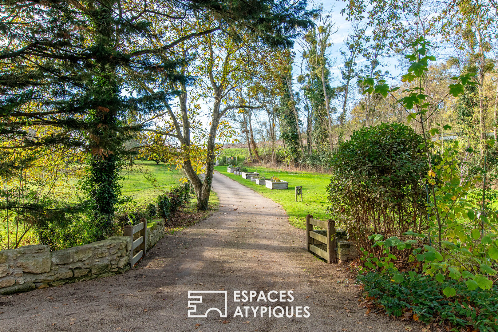 A property with character, combining space and privacy