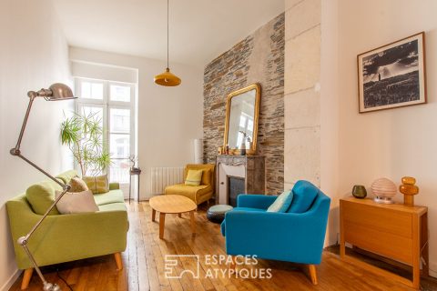 Appartement avec extérieur en coeur de ville