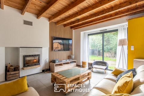 Corps de ferme rénové : espace, calme et vie de famille