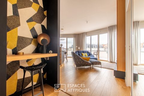 Exceptional rooftop apartment overlooking Place de la Visitation