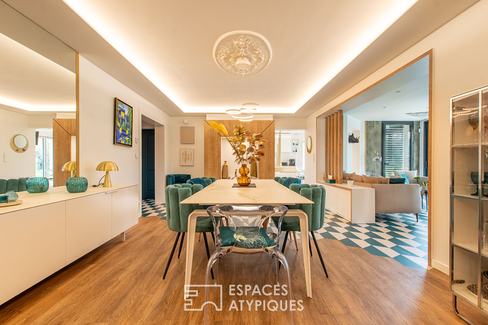 Maison familiale contemporaine aux volumes exceptionnels