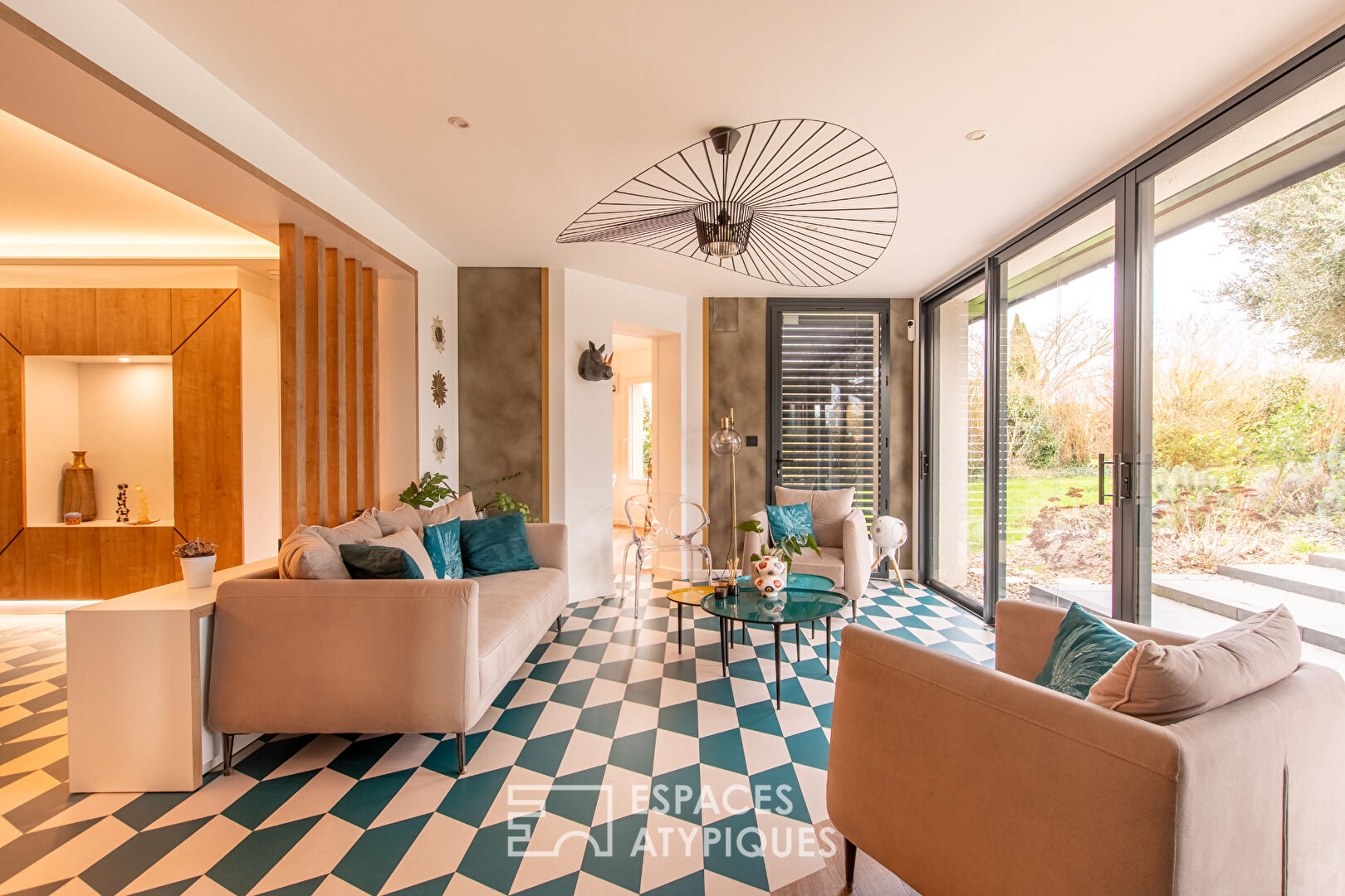 Maison familiale contemporaine aux volumes exceptionnels